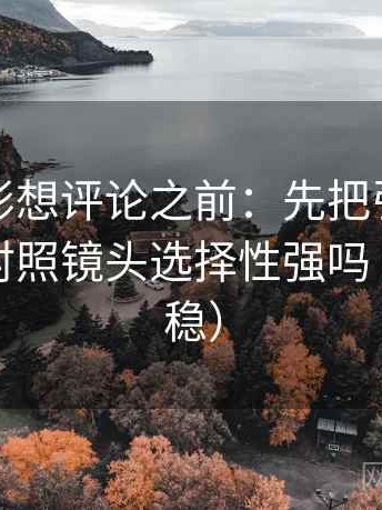 神马电影想评论之前：先把引用补完整，再对照镜头选择性强吗（读完更稳）